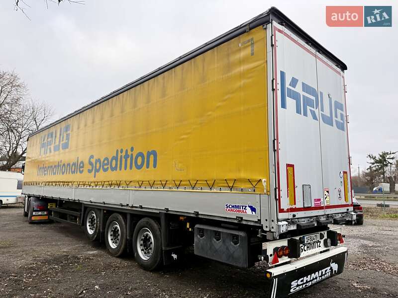 Тентованный борт (штора) - полуприцеп Schmitz Cargobull SCB S3T 2014 в Виннице