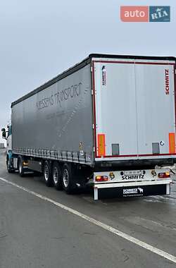 Тентований борт (штора) - напівпричіп Schmitz Cargobull SCB S3T 2014 в Бродах
