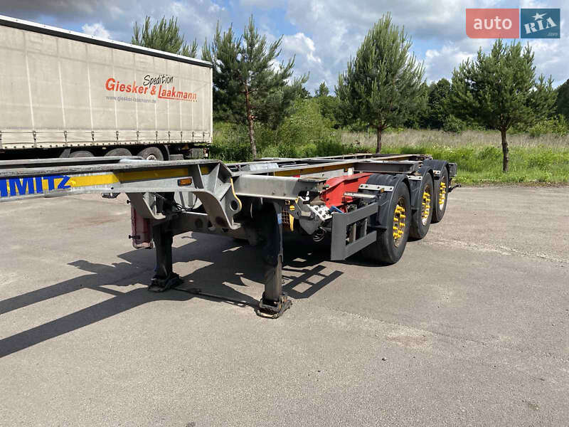 Контейнеровоз Schmitz Cargobull SCF 2011 в Луцке фото 9 Контейнеровоз Schmitz Cargobull SCF 2011 в Луцке