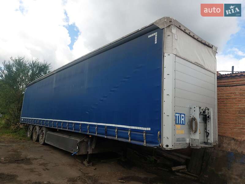Тентованный борт (штора) - полуприцеп Schmitz Cargobull Schutz 2010 в 