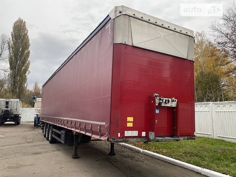 Тентований борт (штора) - напівпричіп Schmitz Cargobull SCS 24/L 2014 в 