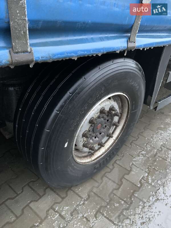 Тентований борт (штора) - напівпричіп Schmitz Cargobull SCS 24/L 2008 в Ковелі