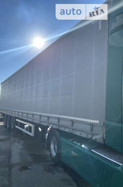 Тентованный борт (штора) - полуприцеп Schmitz Cargobull SCS 24/L 2011 в 