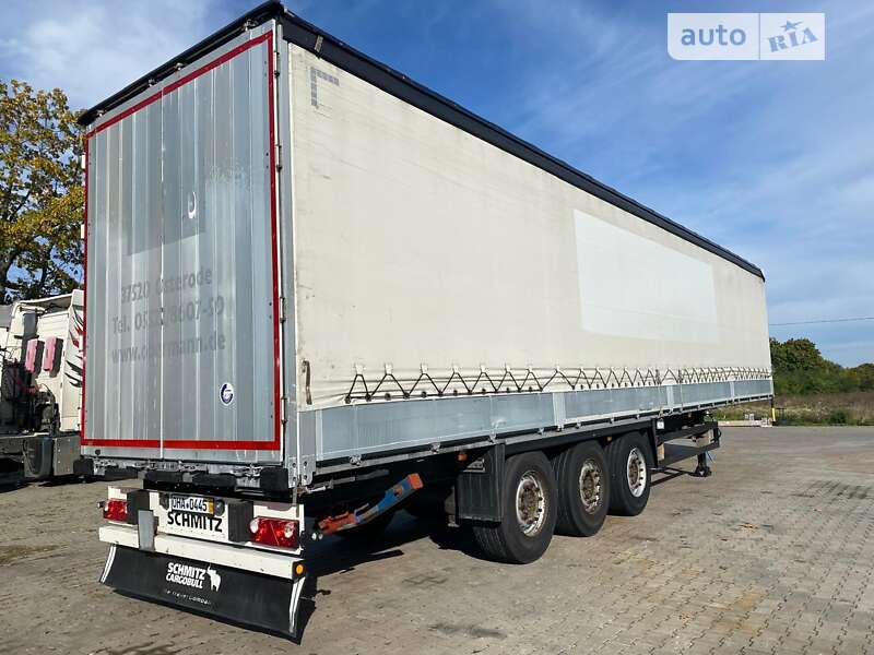 Тентованный борт (штора) - полуприцеп Schmitz Cargobull SCS 24/L 2014 в 