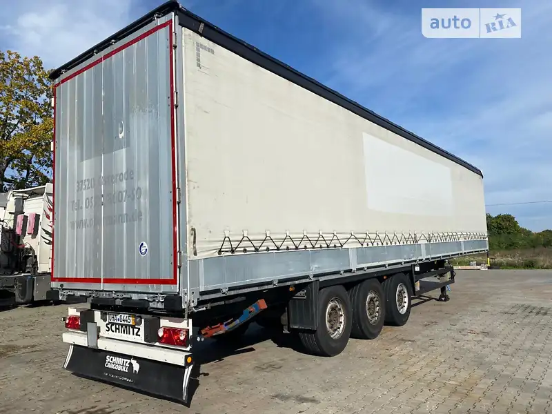Тентованный борт (штора) - полуприцеп Schmitz Cargobull SCS 24/L 2014 в 