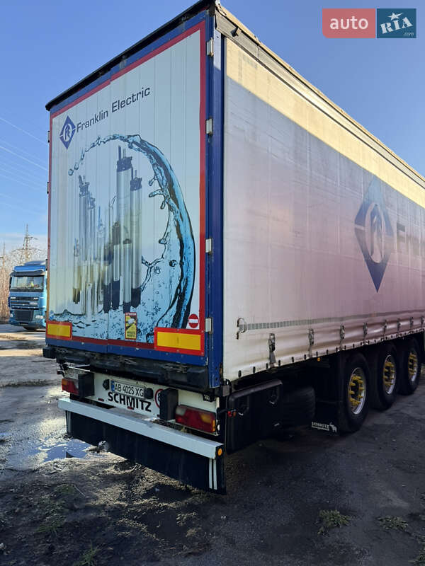 Тентованный борт (штора) - полуприцеп Schmitz Cargobull SCS 24/L 2005 в 