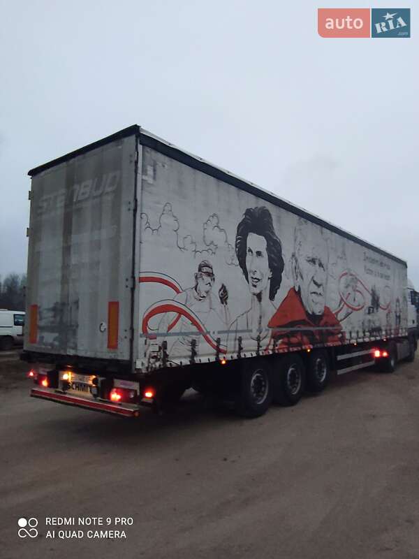 Тентованный борт (штора) - полуприцеп Schmitz Cargobull SCS 24/L 2011 в Хмельницком