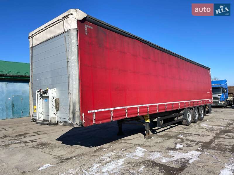Тентованный борт (штора) - полуприцеп Schmitz Cargobull SCS 24/L 2017 в 