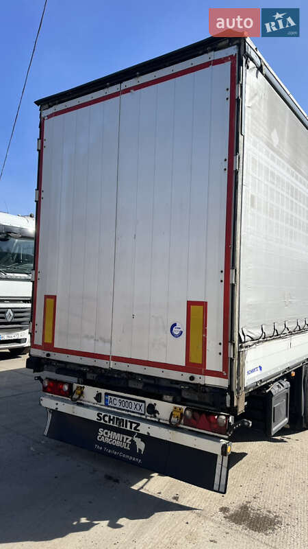 Бортовий напівпричіп Schmitz Cargobull SCS 24/L 2012 в Луцьку