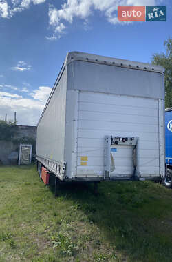 Тентований борт (штора) - напівпричіп Schmitz Cargobull SCS 24/L 2014 в 