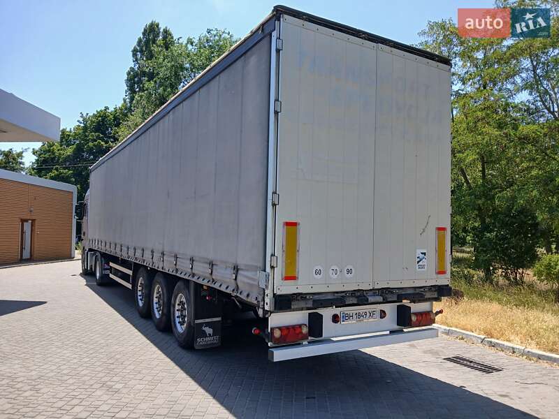 Тентований борт (штора) - напівпричіп Schmitz Cargobull SCS 24/L 2007 в 