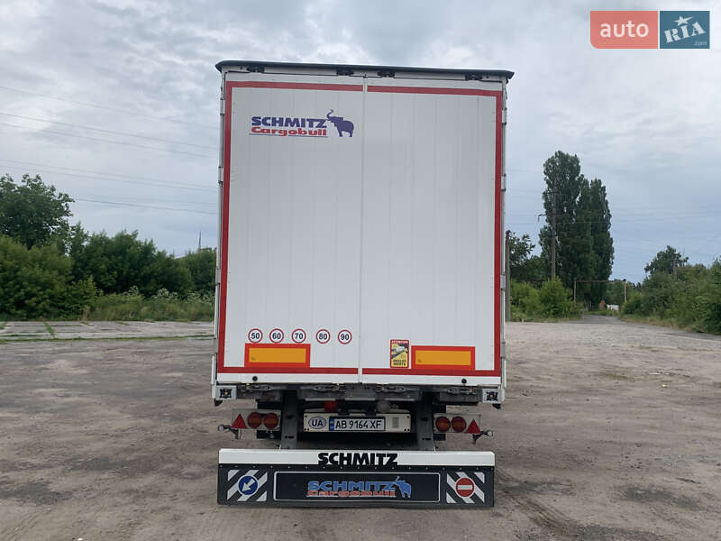 Тентований борт (штора) - напівпричіп Schmitz Cargobull SCS 24/L 2010 в Вінниці