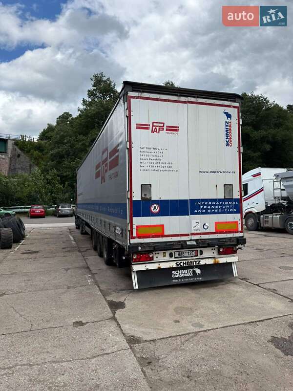 Тентований борт (штора) - напівпричіп Schmitz Cargobull SCS 24/L 2014 в Тячеві фото 3 Тентований борт (штора) - напівпричіп Schmitz Cargobull SCS 24/L 2014 в Тячеві