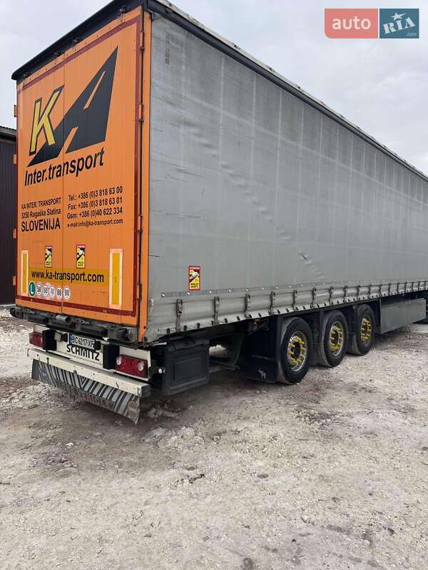 Тентованный борт (штора) - полуприцеп Schmitz Cargobull SCS 24/L 2013 в Львове