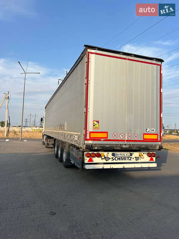 Тентованный борт (штора) - полуприцеп Schmitz Cargobull SCS 24/L 2016 в Одессе
