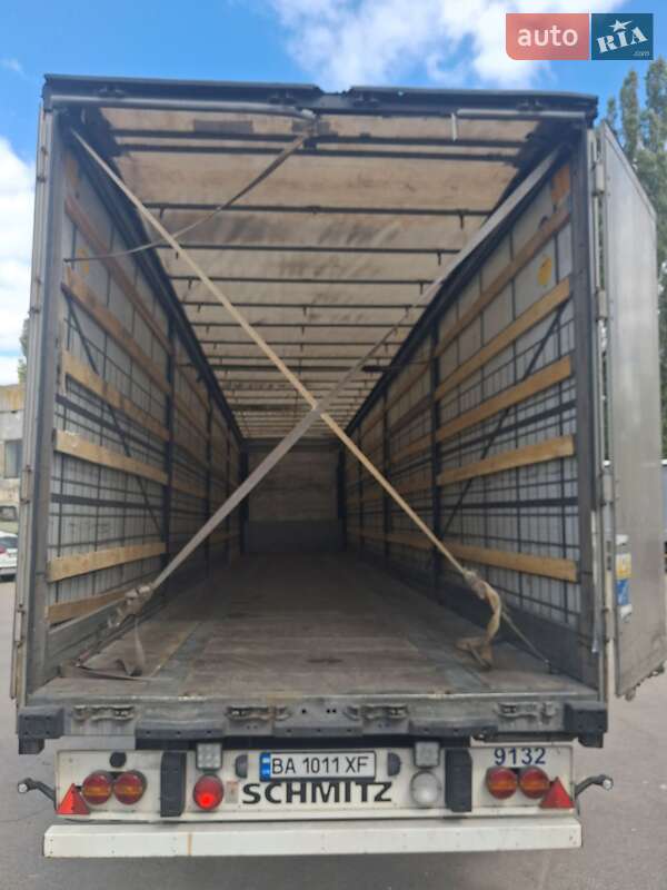 Тентованный борт (штора) - полуприцеп Schmitz Cargobull SCS 24/L 2011 в Кропивницком
