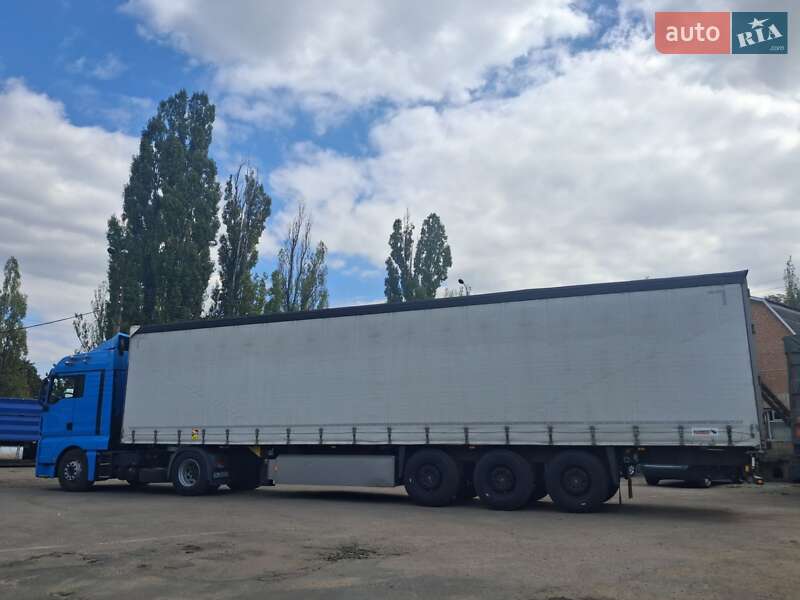 Тентованный борт (штора) - полуприцеп Schmitz Cargobull SCS 24/L 2011 в Кропивницком