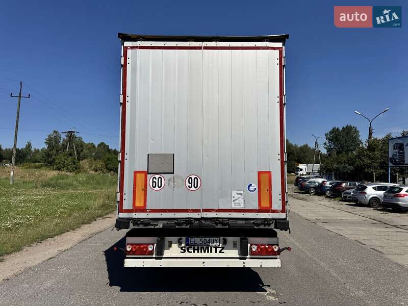Тентований борт (штора) - напівпричіп Schmitz Cargobull SCS 24/L 2013 в Вінниці