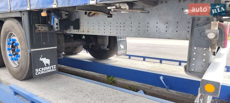 Тентованный борт (штора) - полуприцеп Schmitz Cargobull SCS 24/L 2015 в Умани