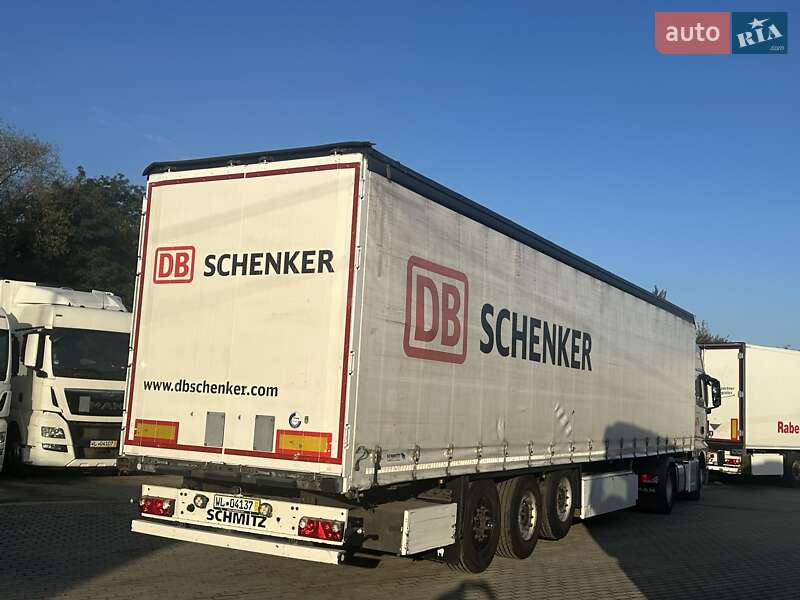 Тентований борт (штора) - напівпричіп Schmitz Cargobull SCS 24/L 2017 в Калуші фото 2 Тентований борт (штора) - напівпричіп Schmitz Cargobull SCS 24/L 2017 в Калуші
