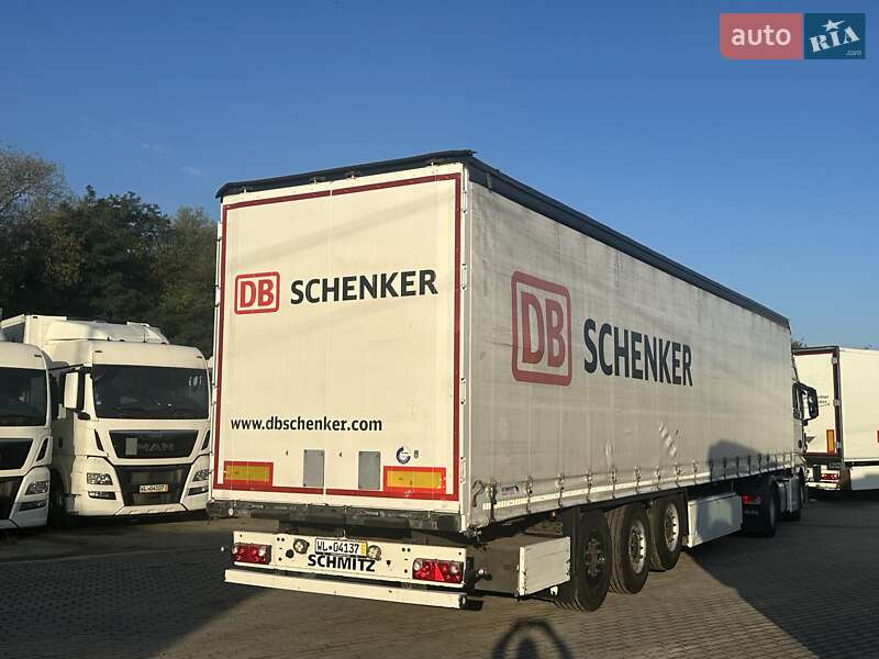 Тентований борт (штора) - напівпричіп Schmitz Cargobull SCS 24/L 2017 в Калуші фото 3 Тентований борт (штора) - напівпричіп Schmitz Cargobull SCS 24/L 2017 в Калуші