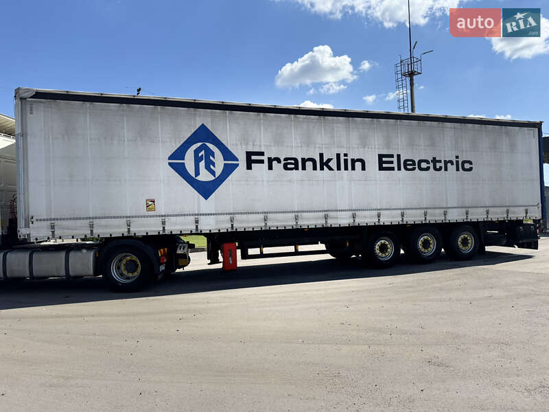 Тентованный борт (штора) - полуприцеп Schmitz Cargobull SCS 24/L 2005 в Виннице