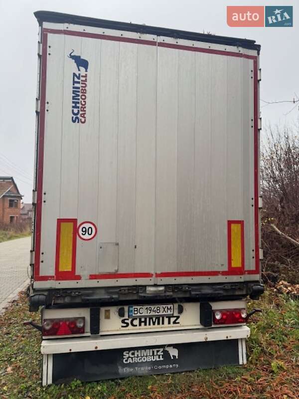 Тентованный борт (штора) - полуприцеп Schmitz Cargobull SCS 24/L 2012 в Львове