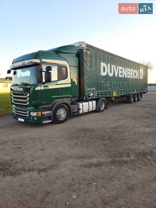 Тентованный борт (штора) - полуприцеп Schmitz Cargobull SCS 24/L 2014 в Шептицькому