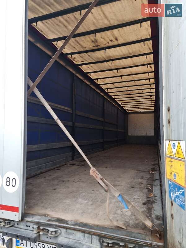 Тентований борт (штора) - напівпричіп Schmitz Cargobull SCS 24/L 2012 в Калуші