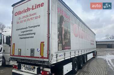 Тентований борт (штора) - напівпричіп Schmitz Cargobull SCS 24/L 2017 в Калуші