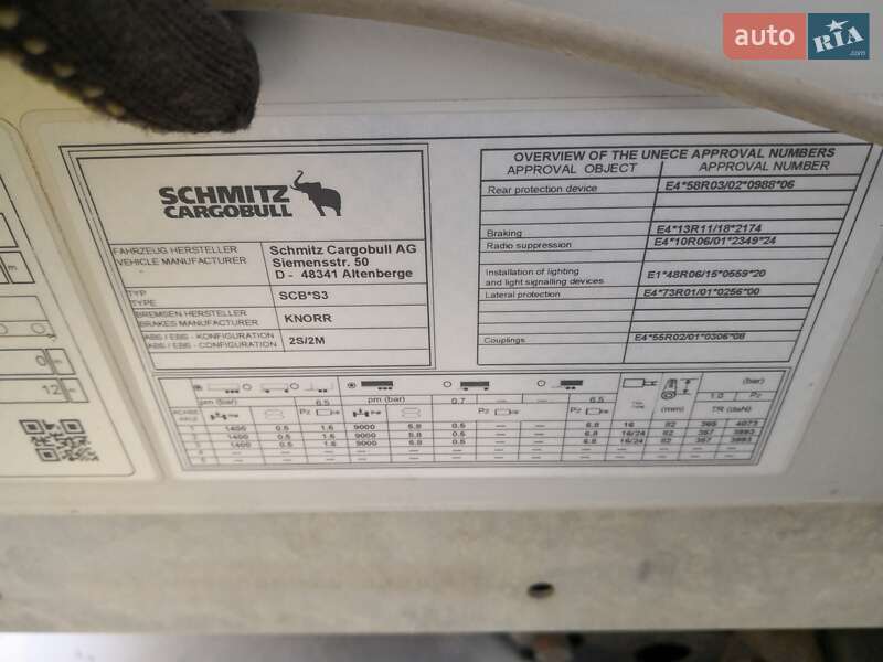 Тентованный борт (штора) - полуприцеп Schmitz Cargobull SCS 24/L 2023 в Каменском фото 32 Тентованный борт (штора) - полуприцеп Schmitz Cargobull SCS 24/L 2023 в Каменском