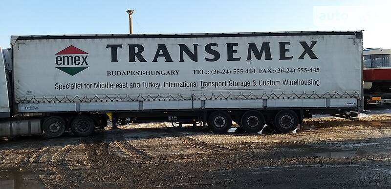 Тентованный борт (штора) - полуприцеп Schmitz Cargobull SCS 2011 в Днепре