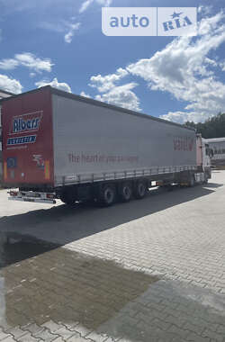 Тентований борт (штора) - напівпричіп Schmitz Cargobull SCS 2017 в Львові