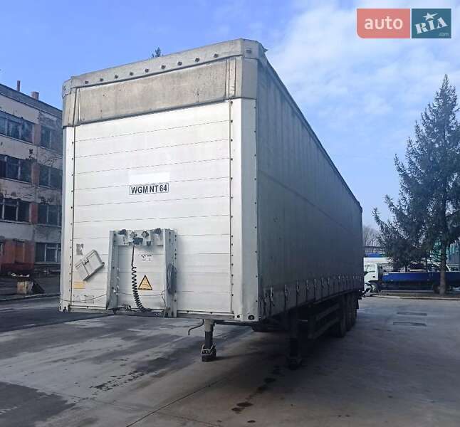 Тентований борт (штора) - напівпричіп Schmitz Cargobull SCS 2007 в Білій Церкві