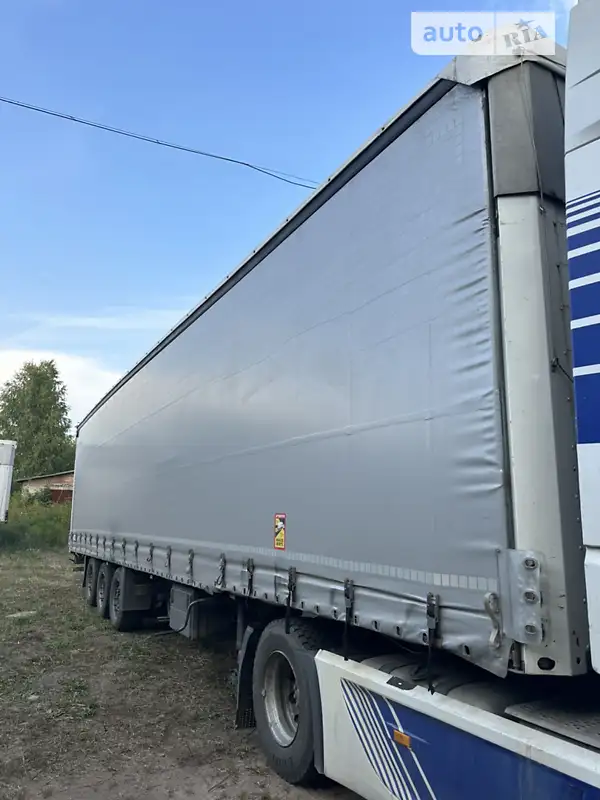 Тентованный борт (штора) - полуприцеп Schmitz Cargobull SCS 2008 в 