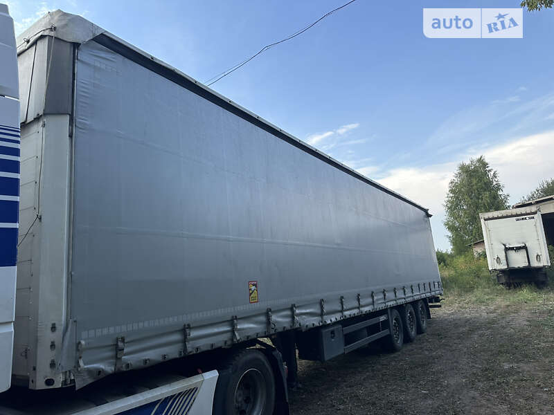 Тентований борт (штора) - напівпричіп Schmitz Cargobull SCS 2008 в Мені