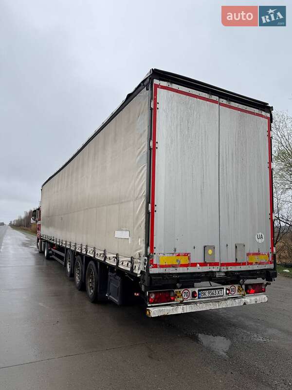 Тентованный борт (штора) - полуприцеп Schmitz Cargobull SCS 2008 в Ровно