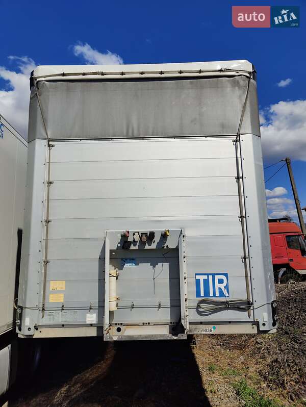 Тентований борт (штора) - напівпричіп Schmitz Cargobull SCS 2012 в Іршаві