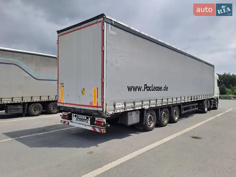 Тентованный борт (штора) - полуприцеп Schmitz Cargobull SCS 2013 в 