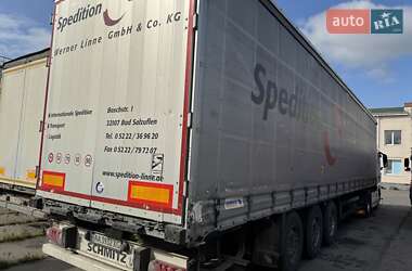 Тентований борт (штора) - напівпричіп Schmitz Cargobull SCS 2013 в 