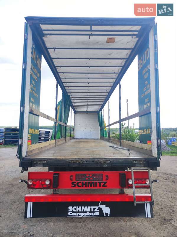 Тентований борт (штора) - напівпричіп Schmitz Cargobull SCS 2009 в Умані