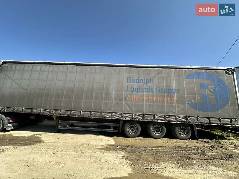 Тентований борт (штора) - напівпричіп Schmitz Cargobull SCS 2005 в 