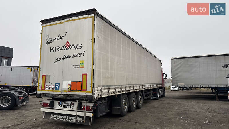 Тентованный борт (штора) - полуприцеп Schmitz Cargobull SCS 2011 в Киеве