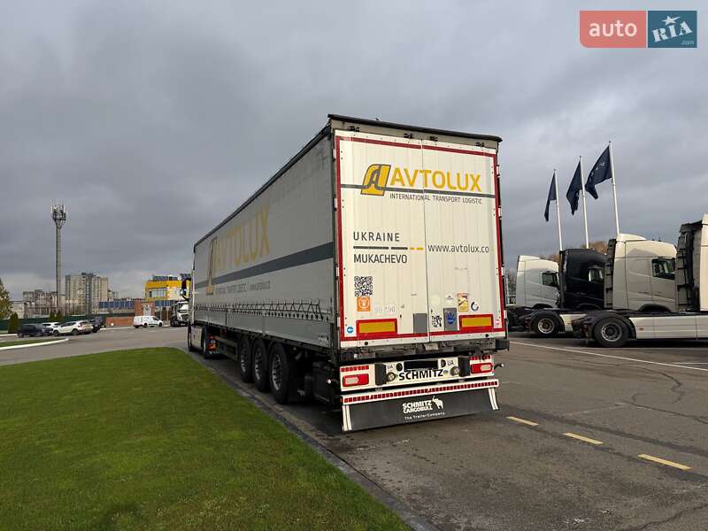 Тентований борт (штора) - напівпричіп Schmitz Cargobull SCS 2018 в Києві