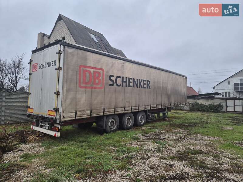 Тентований борт (штора) - напівпричіп Schmitz Cargobull SCS 2005 в Павлограді