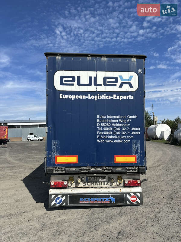 Тентований борт (штора) - напівпричіп Schmitz Cargobull SCS 2008 в Луцьку фото 3 Тентований борт (штора) - напівпричіп Schmitz Cargobull SCS 2008 в Луцьку
