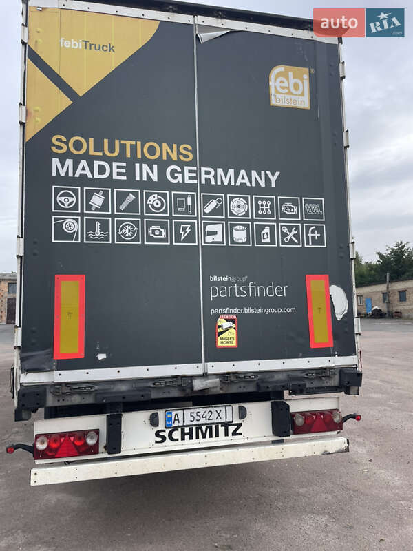 Тентованный борт (штора) - полуприцеп Schmitz Cargobull SKO 2011 в Буче