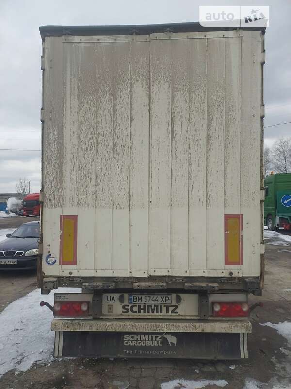 Тентований борт (штора) - напівпричіп Schmitz Cargobull SO1 2009 в Сумах фото 3 Тентований борт (штора) - напівпричіп Schmitz Cargobull SO1 2009 в Сумах