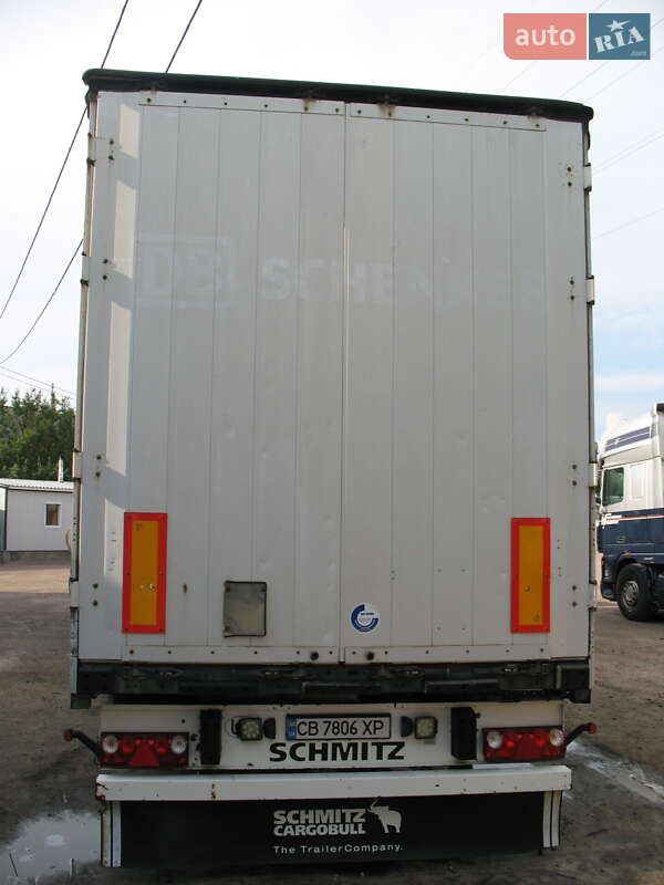 Бортовий напівпричіп Schmitz Cargobull SO1 2008 в Чернігові