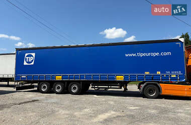 Тентованный борт (штора) - полуприцеп Schmitz Cargobull SO1 2014 в 